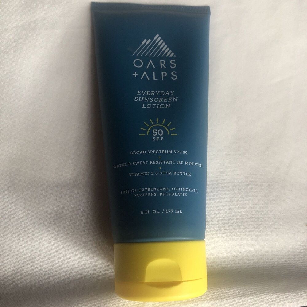 Oars + Alps 50 SPF 6oz Vit E & Shea Butter 9/26